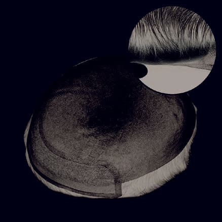 HS 1V-FRONTAL - V-looped frontal piece