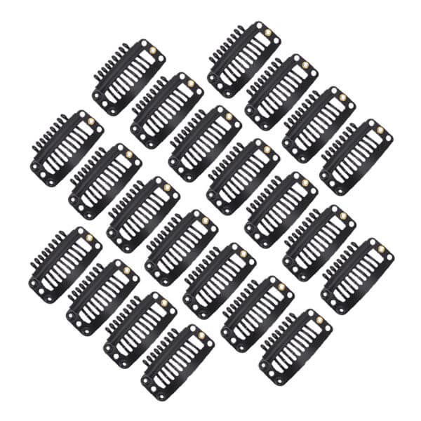 9-Tooth Wig Clips  for Hair Replacement Systems thumbnail 4