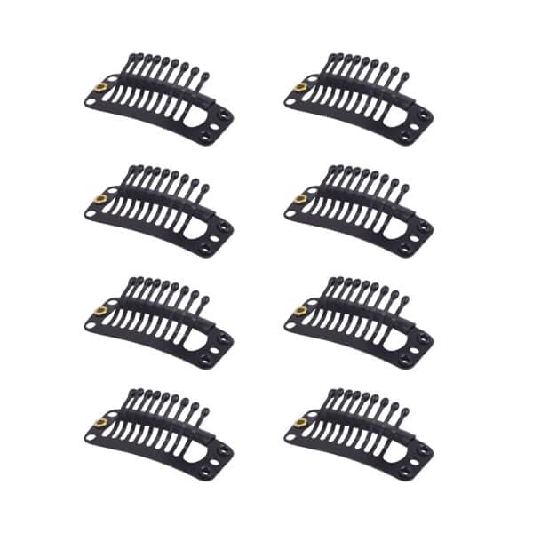 9-Tooth Wig Clips  for Hair Replacement Systems thumbnail 2