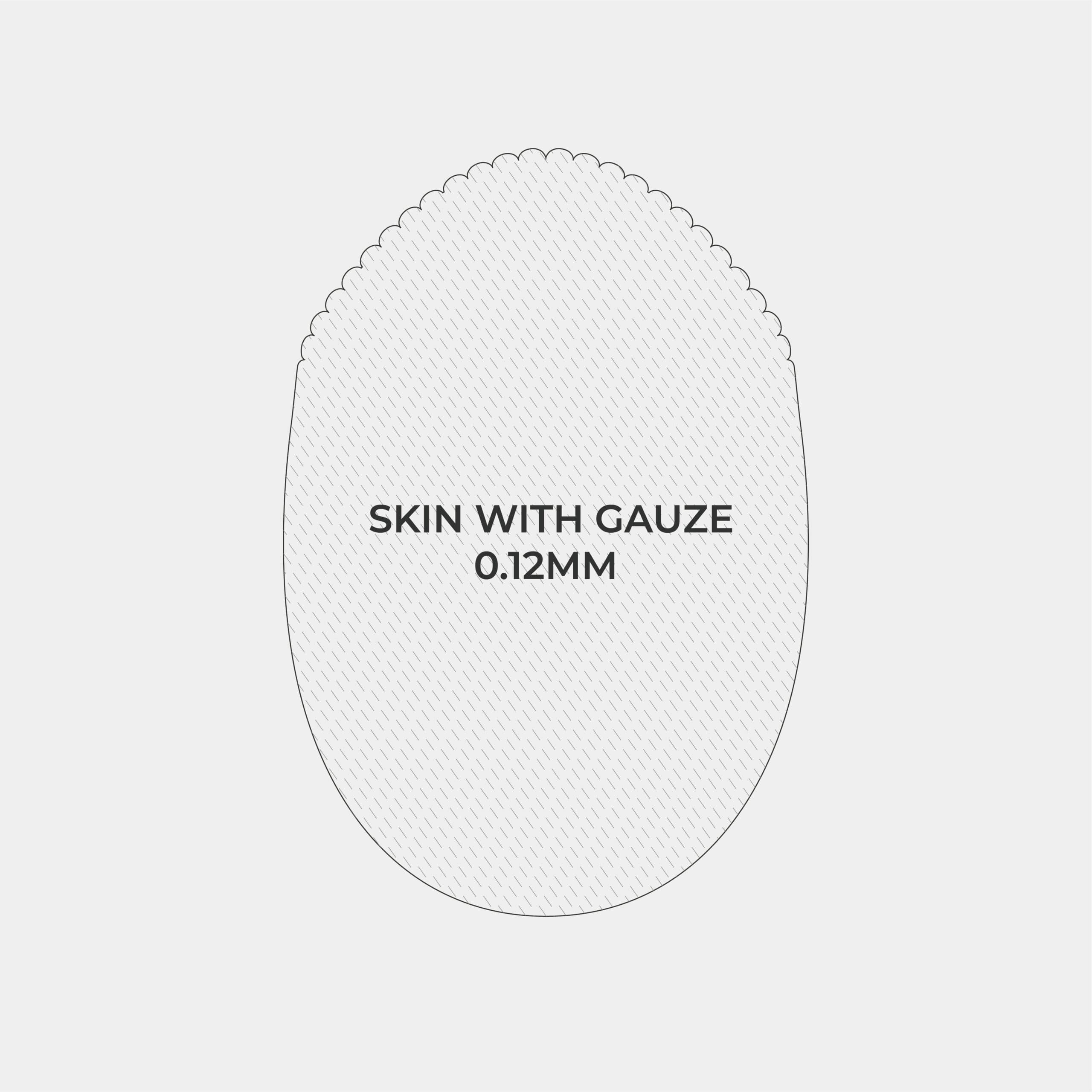 DUROINS Injected Hair System, 0.12mm Thin Skin With Gauze thumbnail 4