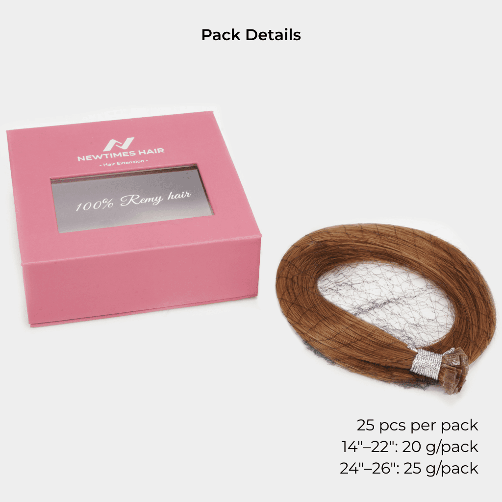 FLAT-TIP Keratin Bond Hair Extensions, 7-Star 100% Prime Remy Hair thumbnail 5