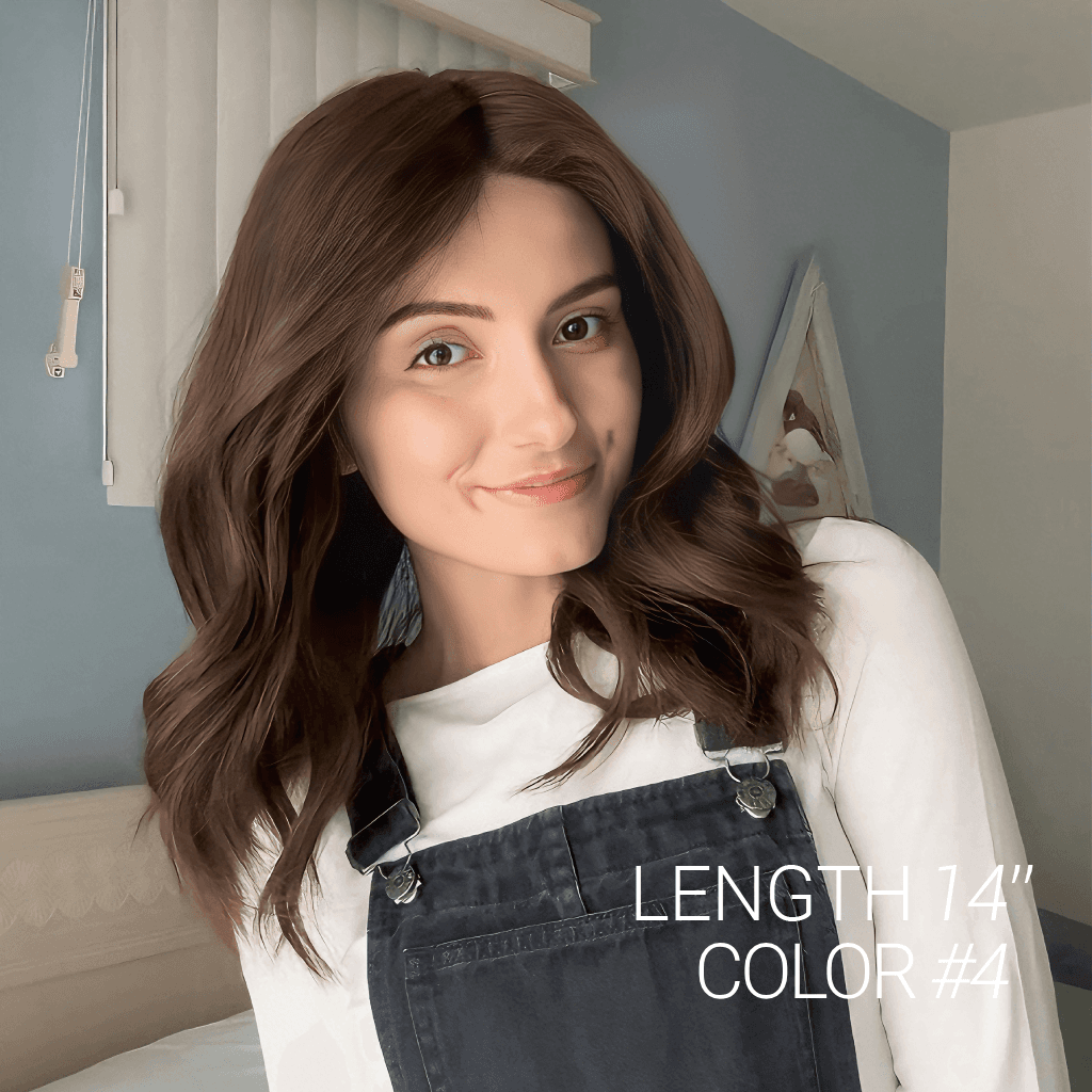 NATALIE  100% Hand-Tied Lace Wig for Optional Adhesive Wear thumbnail 10