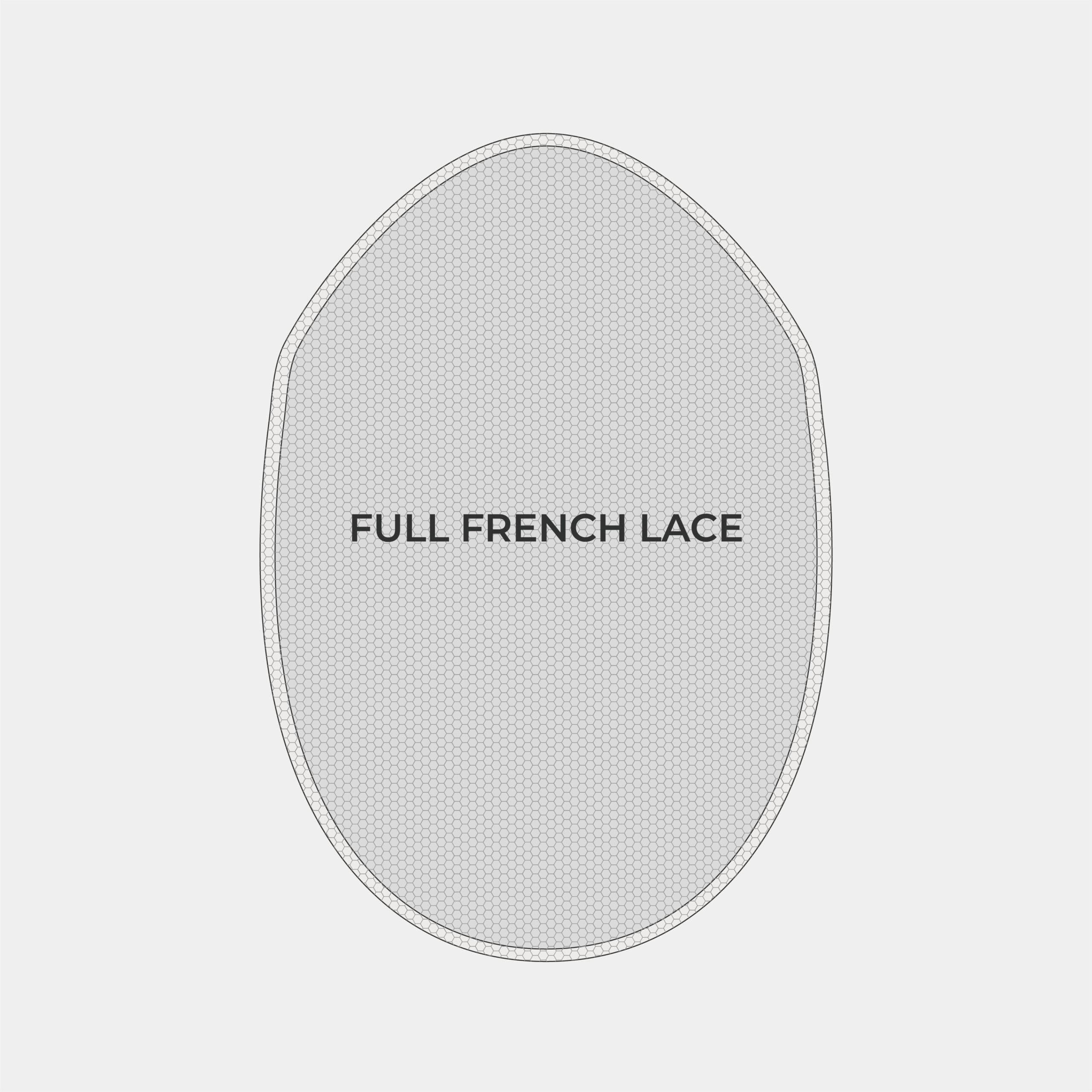 HS7F  Full Lace Hair System With Realistic Hairline and Parts Wholesale thumbnail 10