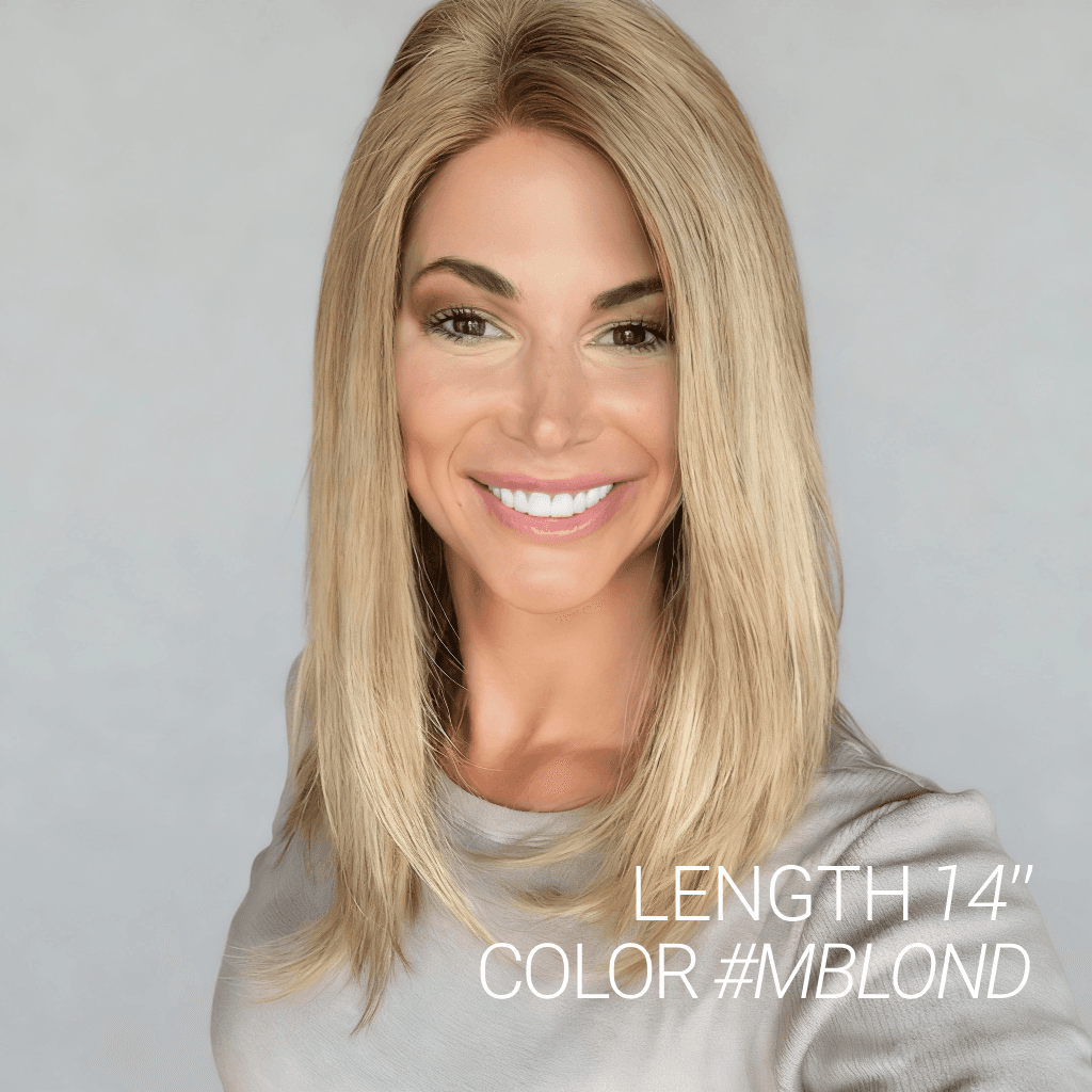 NATALIE 100% Hand-Tied Lace Wig for Optional Adhesive Wear thumbnail 13