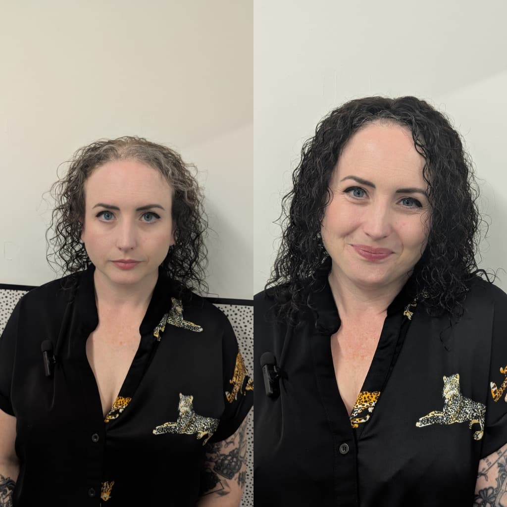 TEENA Salon Exclusive Silk Top Mesh Integration Hair Topper thumbnail 6