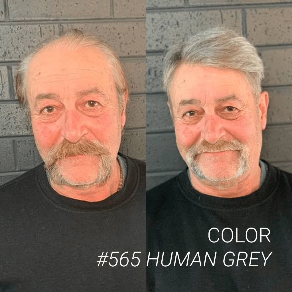 HS1V V-Loop Men's Hair System 0.06 mm Poly Thin Skin Hair Pieces for Men thumbnail 17