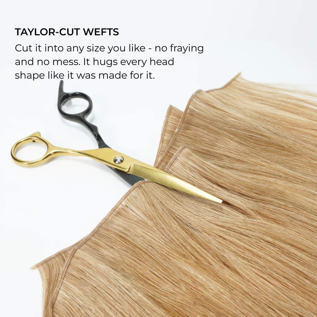 GENIUS WEFT Hair Extensions for Hair Pros, 7-Star Prime Remy Hair, Customizable thumbnail 4