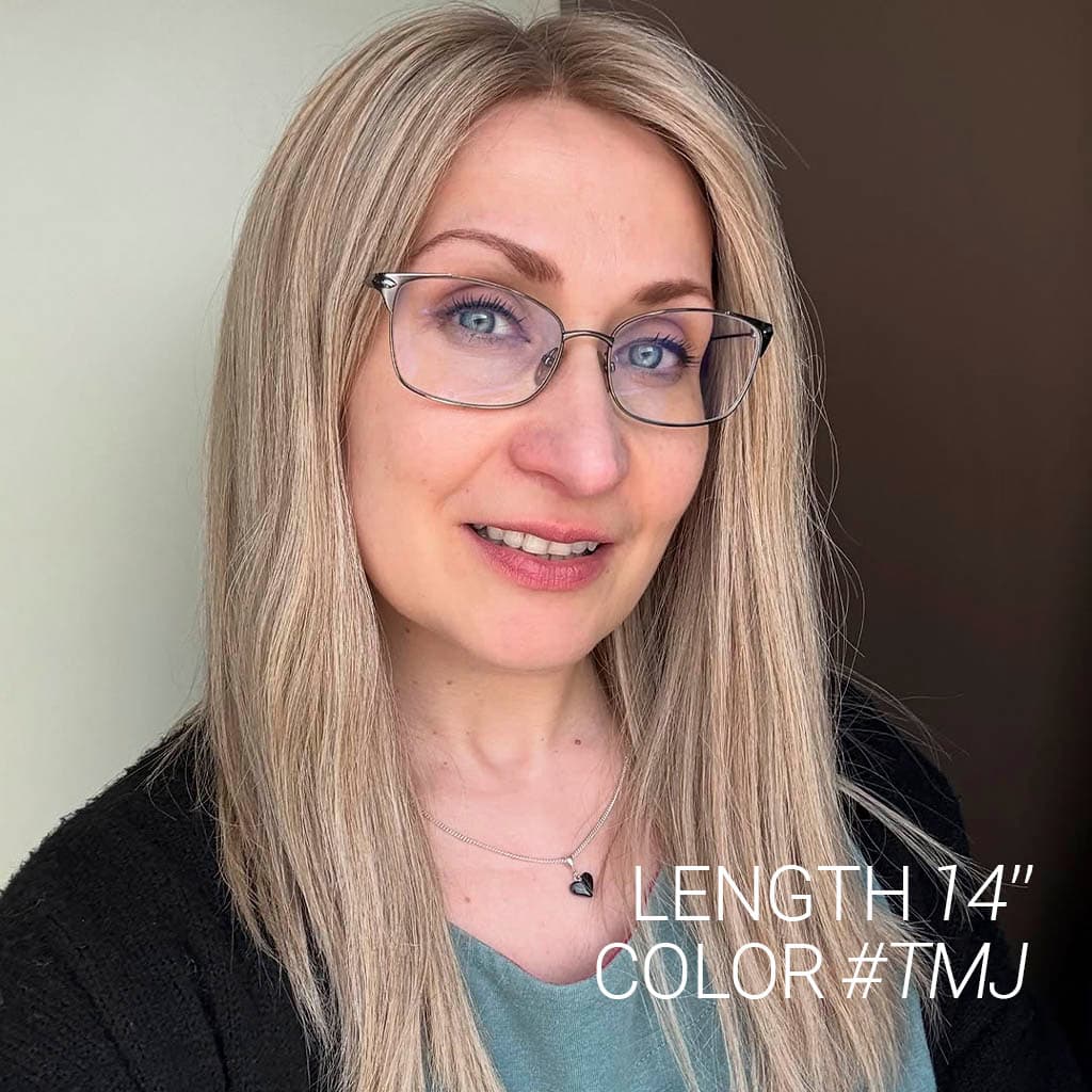 NATALIE  100% Hand-Tied Lace Wig for Optional Adhesive Wear thumbnail 12