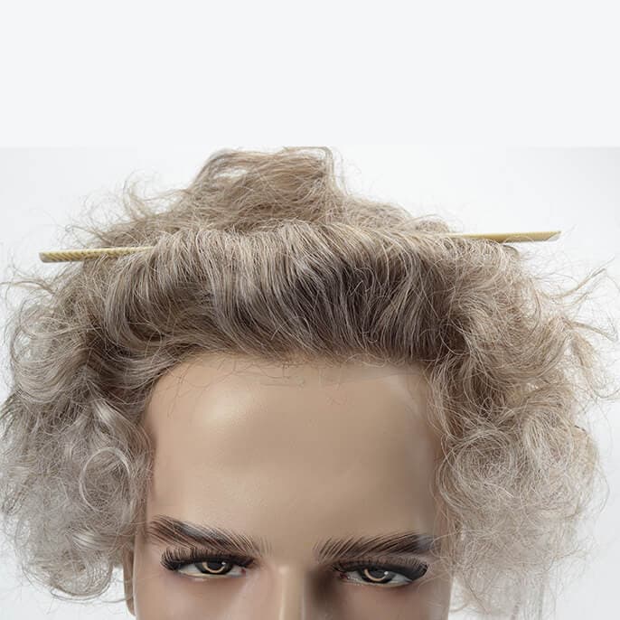 NL655  French Lace with PU Perimeter Full Cap Human Hair Wig thumbnail 5