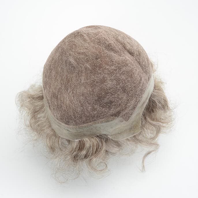 NL655  French Lace with PU Perimeter Full Cap Human Hair Wig thumbnail 3