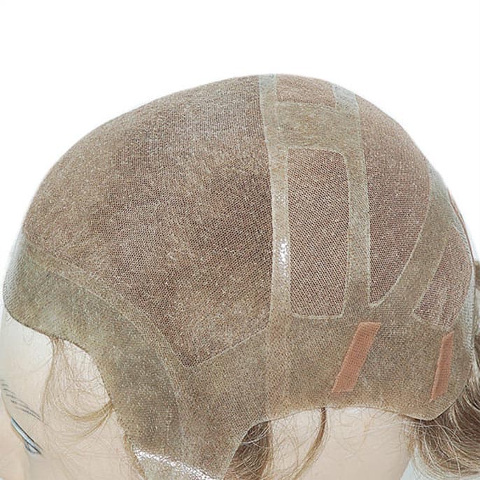 NTC1003  French Lace Wig With PU for Men Wholesale thumbnail 3