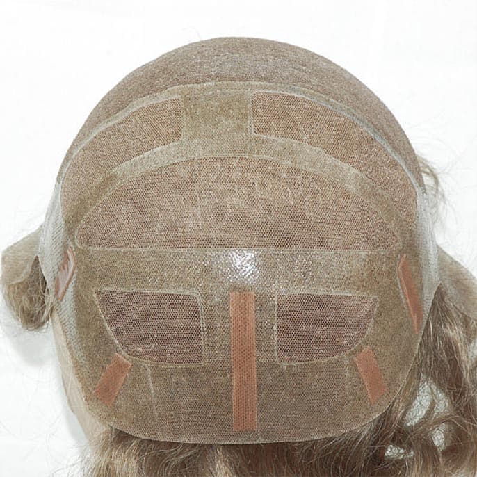 NTC1003  French Lace Wig With PU for Men Wholesale thumbnail 2