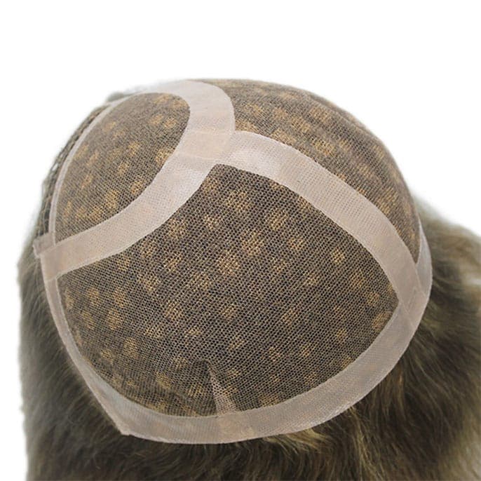 NW3429  Women's Lace Toupee With PU Coating and Integration at Front thumbnail 2