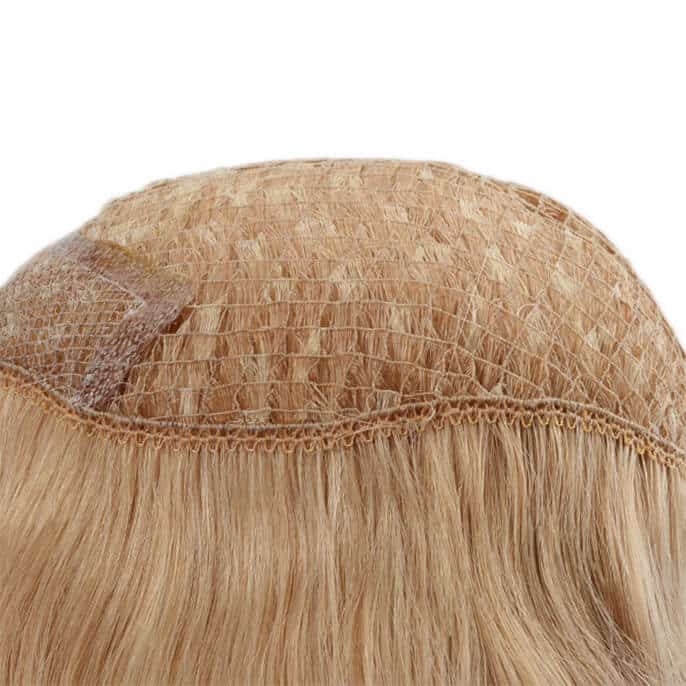 NW6265  Human Hair Integration Blond Color Women's Wig Wholesale thumbnail 4