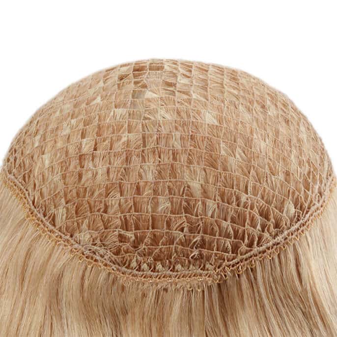 NW6265  Human Hair Integration Blond Color Women's Wig Wholesale thumbnail 3