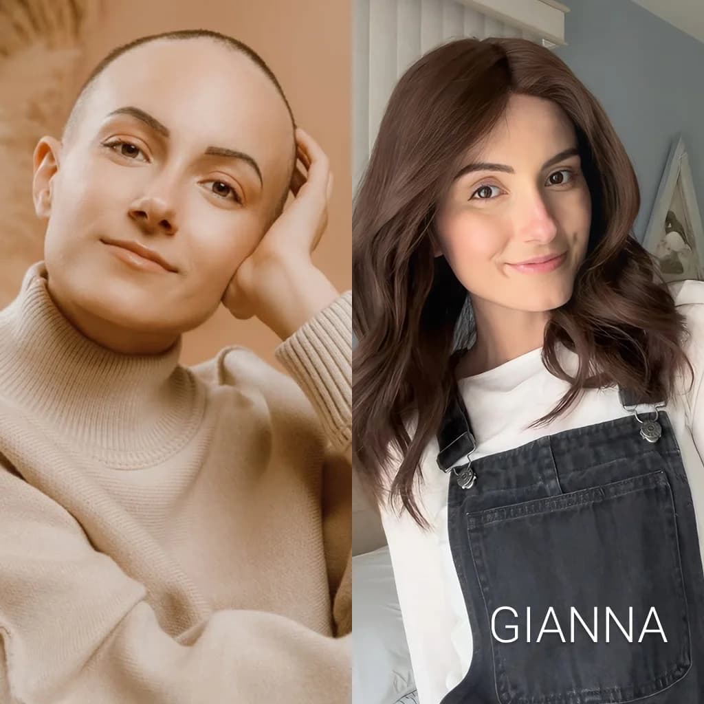 Gianna's transformation with Crown of Courage