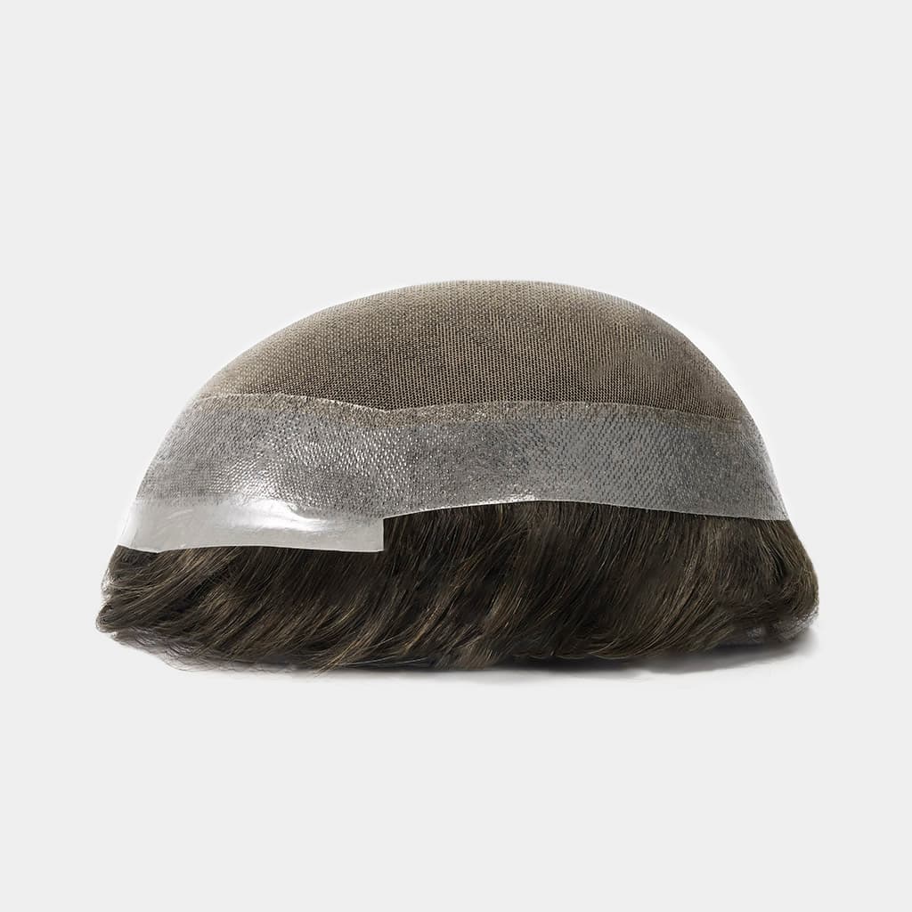 AUSTRALIA Men's Lace Hair System With PU Perimeter Wholesale