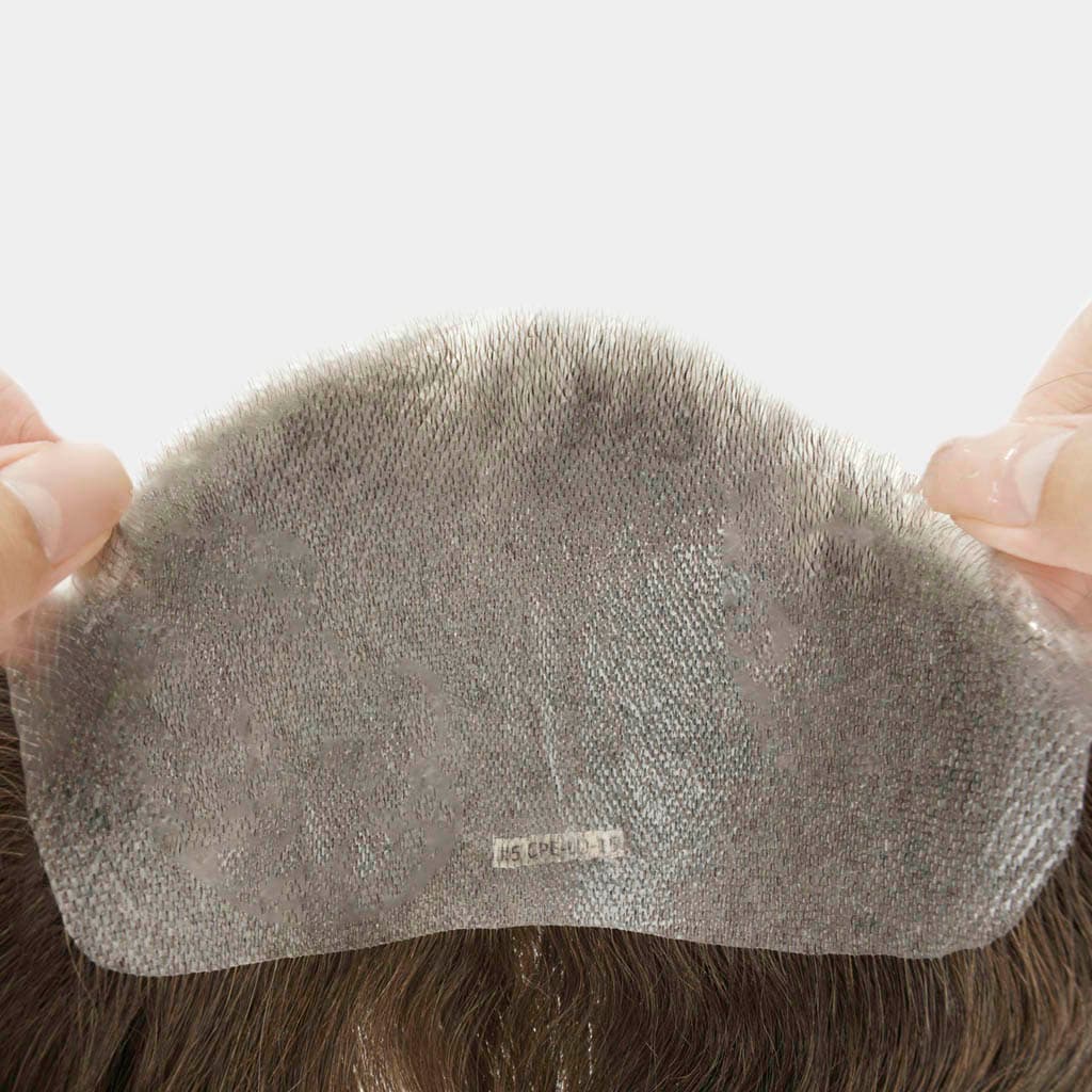 HS1VFRONTAL 7×4 Men's Frontal Hair System for Wider Receding Hairlines