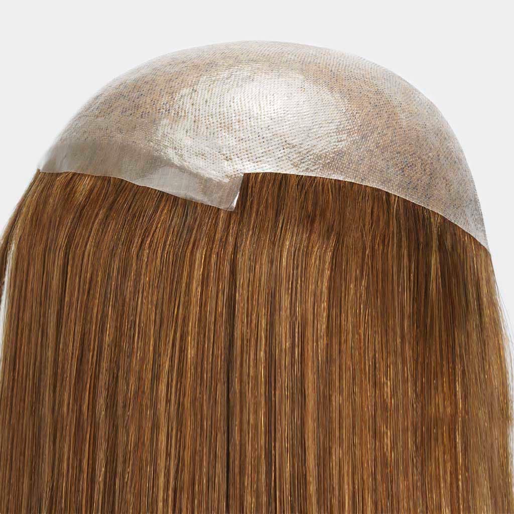 HS1W Women's Toupee with Remy Hair and a Skin Base Wholesale