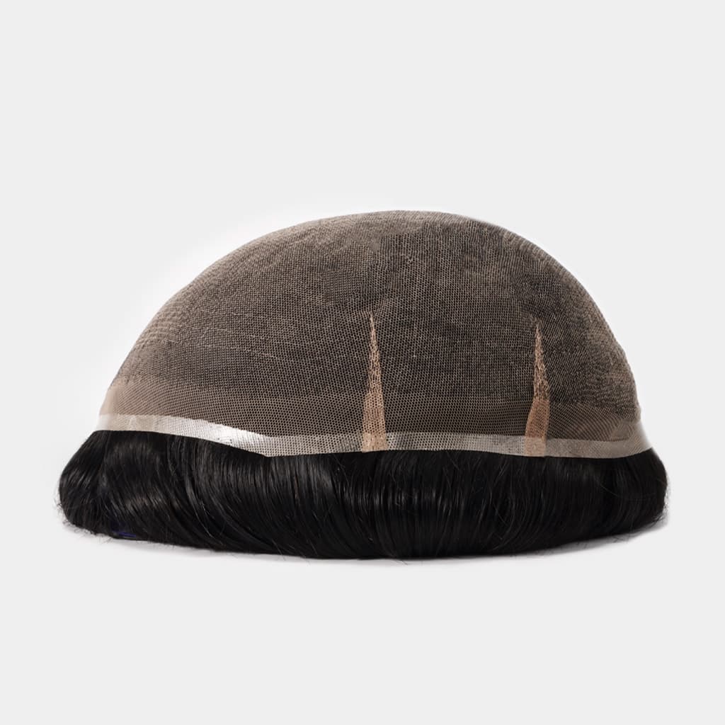 HS7F Full Lace Hair System With Realistic Hairline and Parts Wholesale