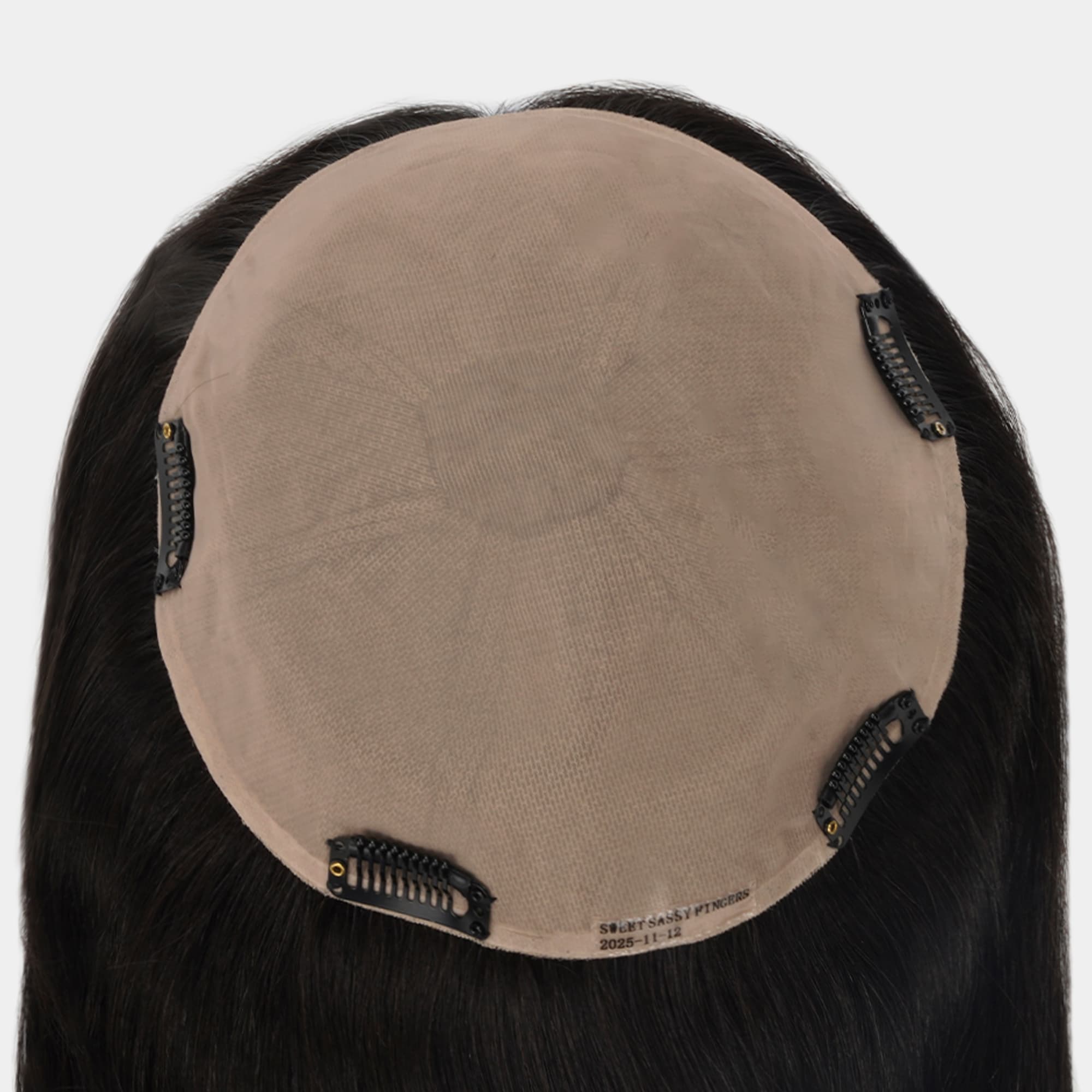 Serena Hand-Tied Triple-Layer Silk Top Topper | 100% Chinese Remy Hair